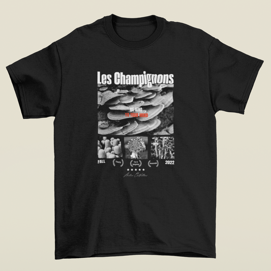 Les Champignons Graphic Tee (front print)